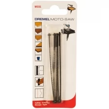 Пилка DREMEL по дереву для Moto Saw ( 6 зубцов/см), 5 шт