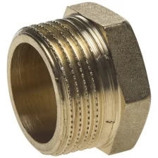 Заглушка GENERAL FITTINGS латунь, 6-ти гранная головка, наружная резьба, 3/4″