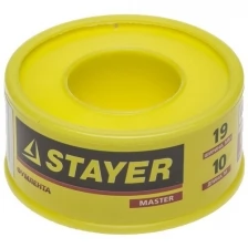 Фумлента STAYER "MASTER", плотность 0,40 г/см3, 0,075ммх19ммх10м